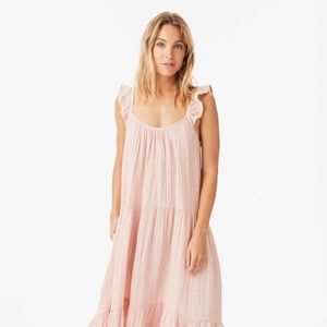 Xirena Gauze Rumer Dress Blush Pink Size SMALL